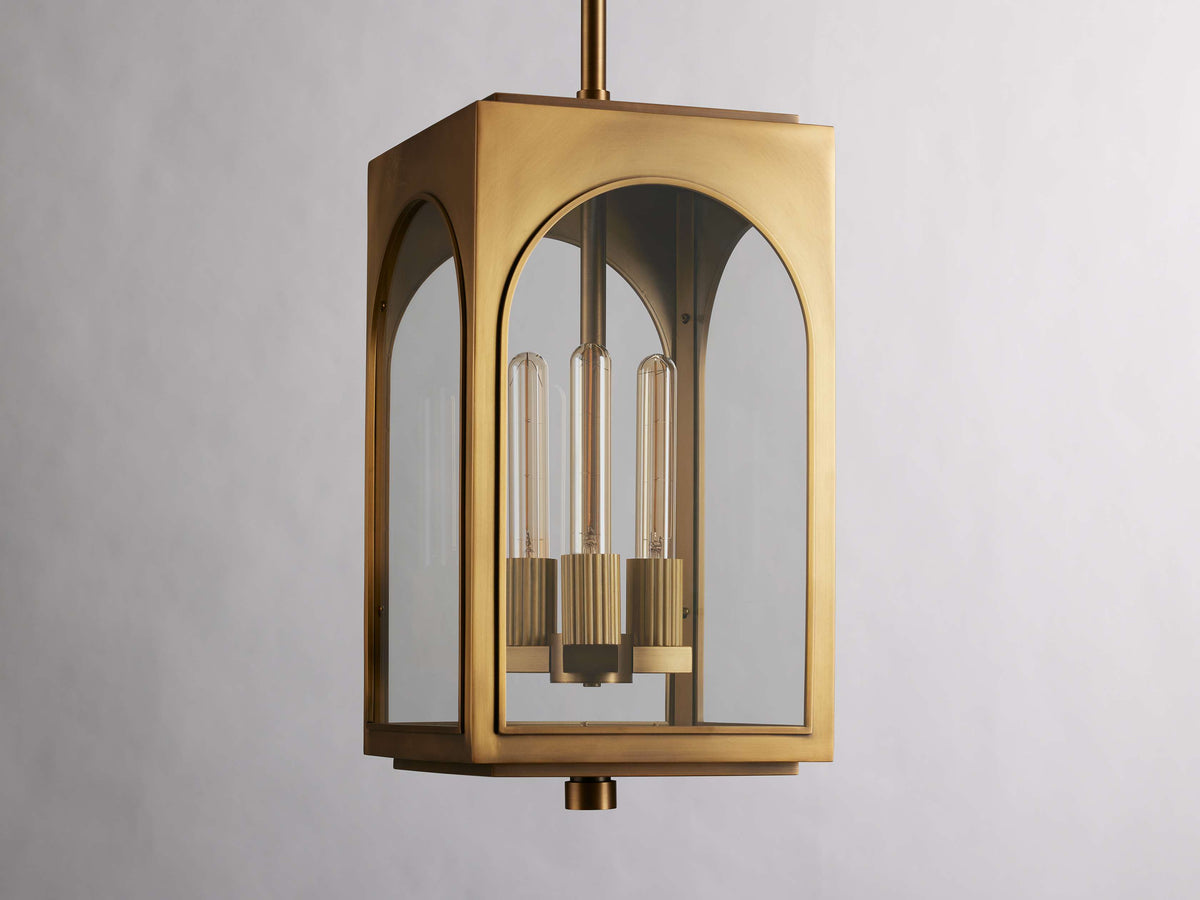 Palladian Fortress Outdoor Pendant Light