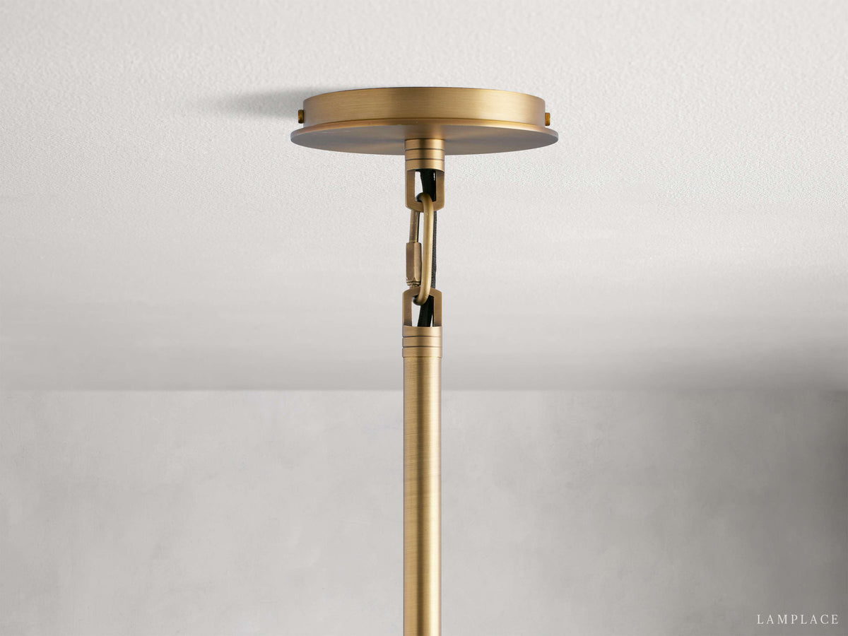 Palladian Fortress Arch Outdoor Chandelier