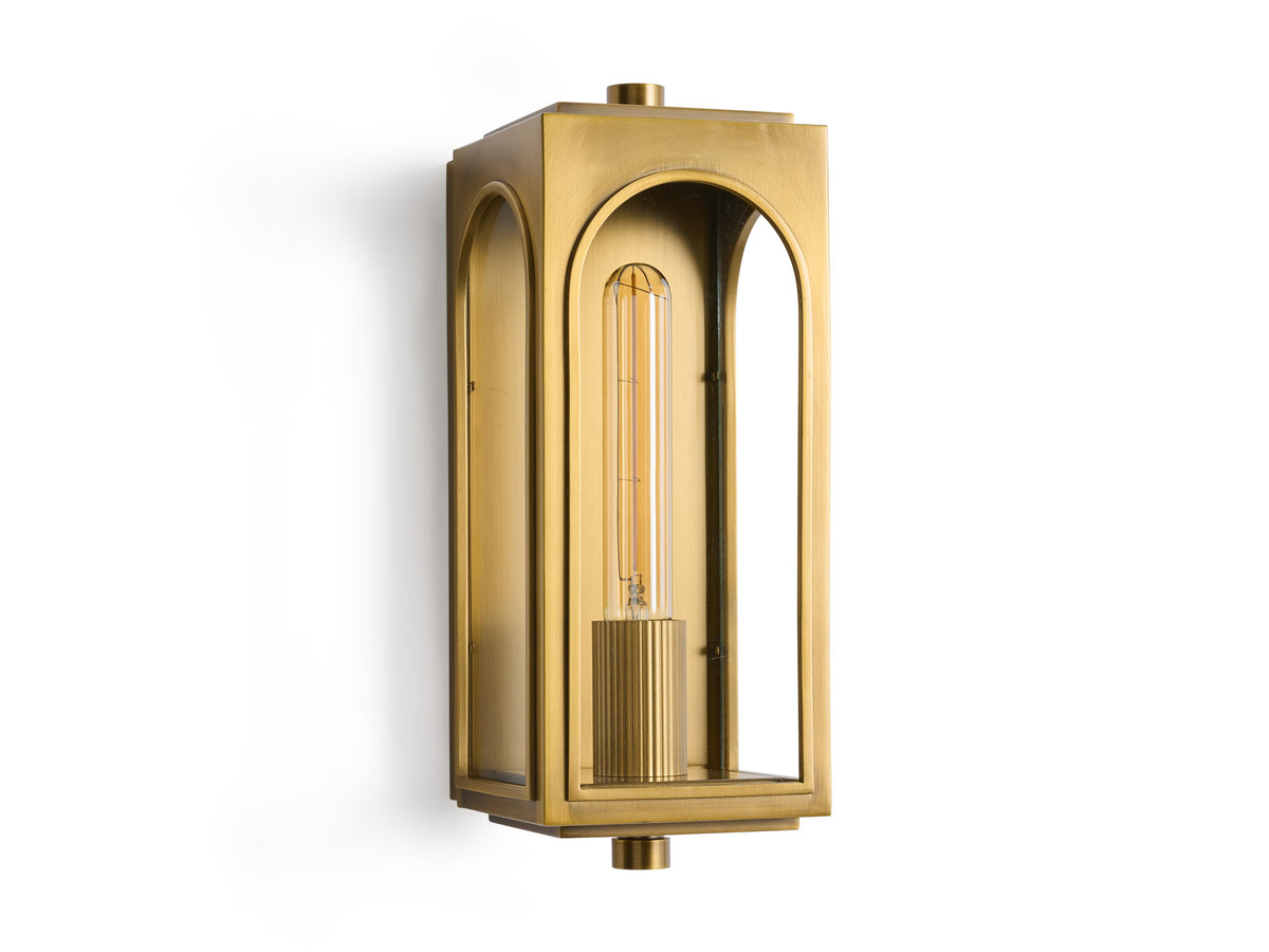 Palladian Fortress Outdoor Wall Sconce