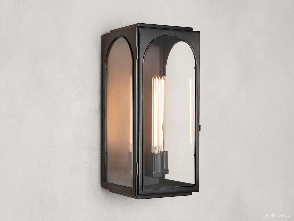 Palladian Fortress Outdoor Wall Sconce
