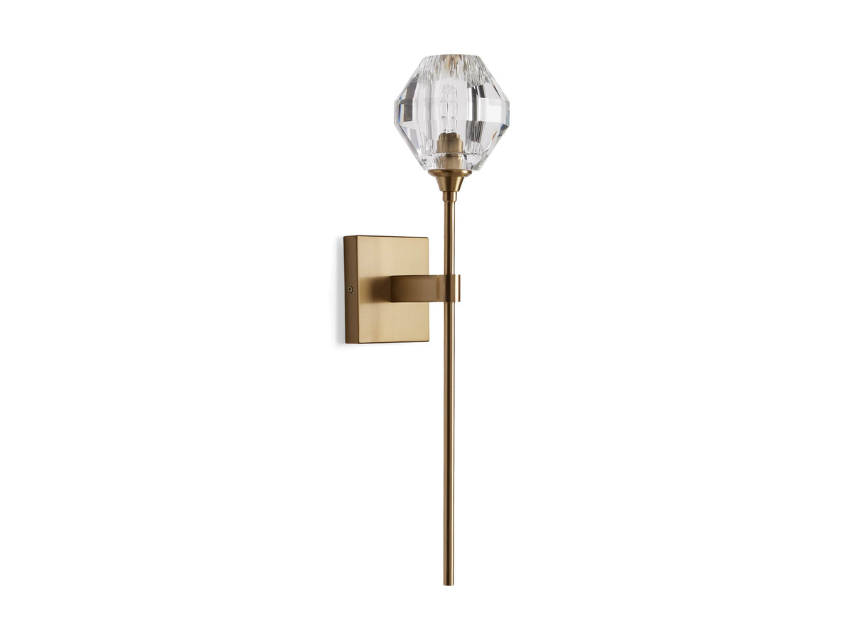 Amoroso Faceted Prism Wall Sconce