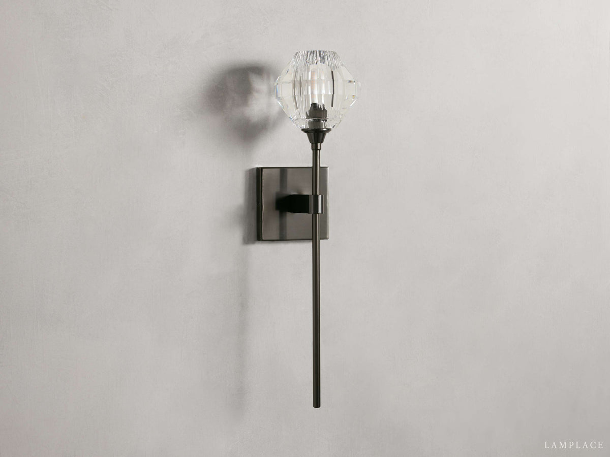 Amoroso Faceted Prism Wall Sconce