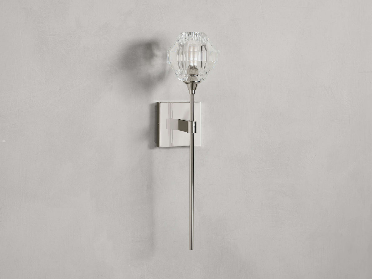 Amoroso Faceted Prism Wall Sconce