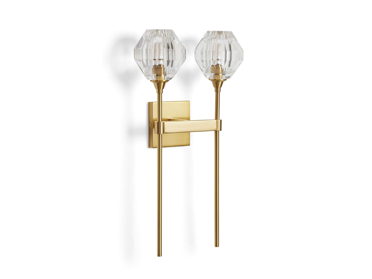 Amoroso Faceted Prism Wall Sconce