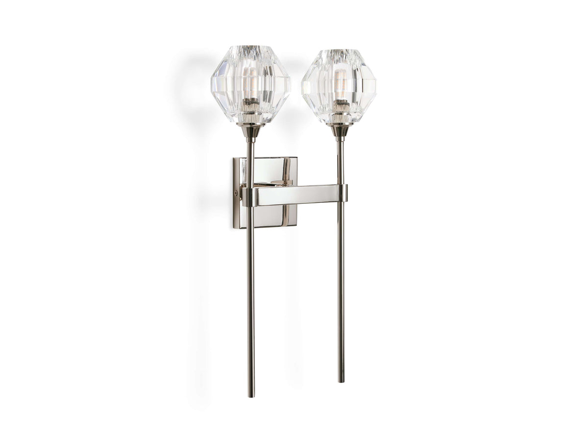 Amoroso Faceted Prism Wall Sconce