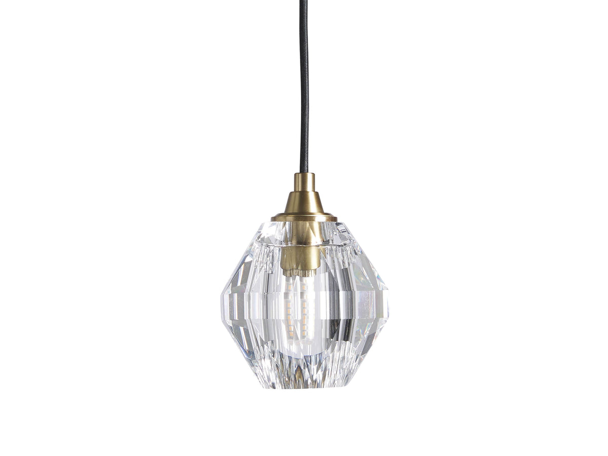 Amoroso Faceted Prism Pendant Light