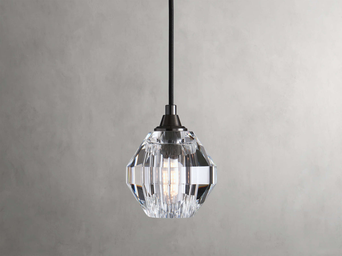 Amoroso Faceted Prism Pendant Light
