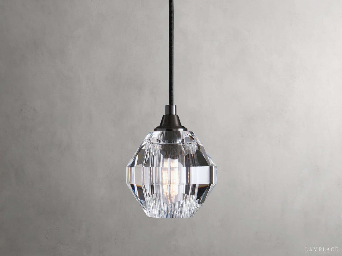 Amoroso Faceted Prism Pendant Light