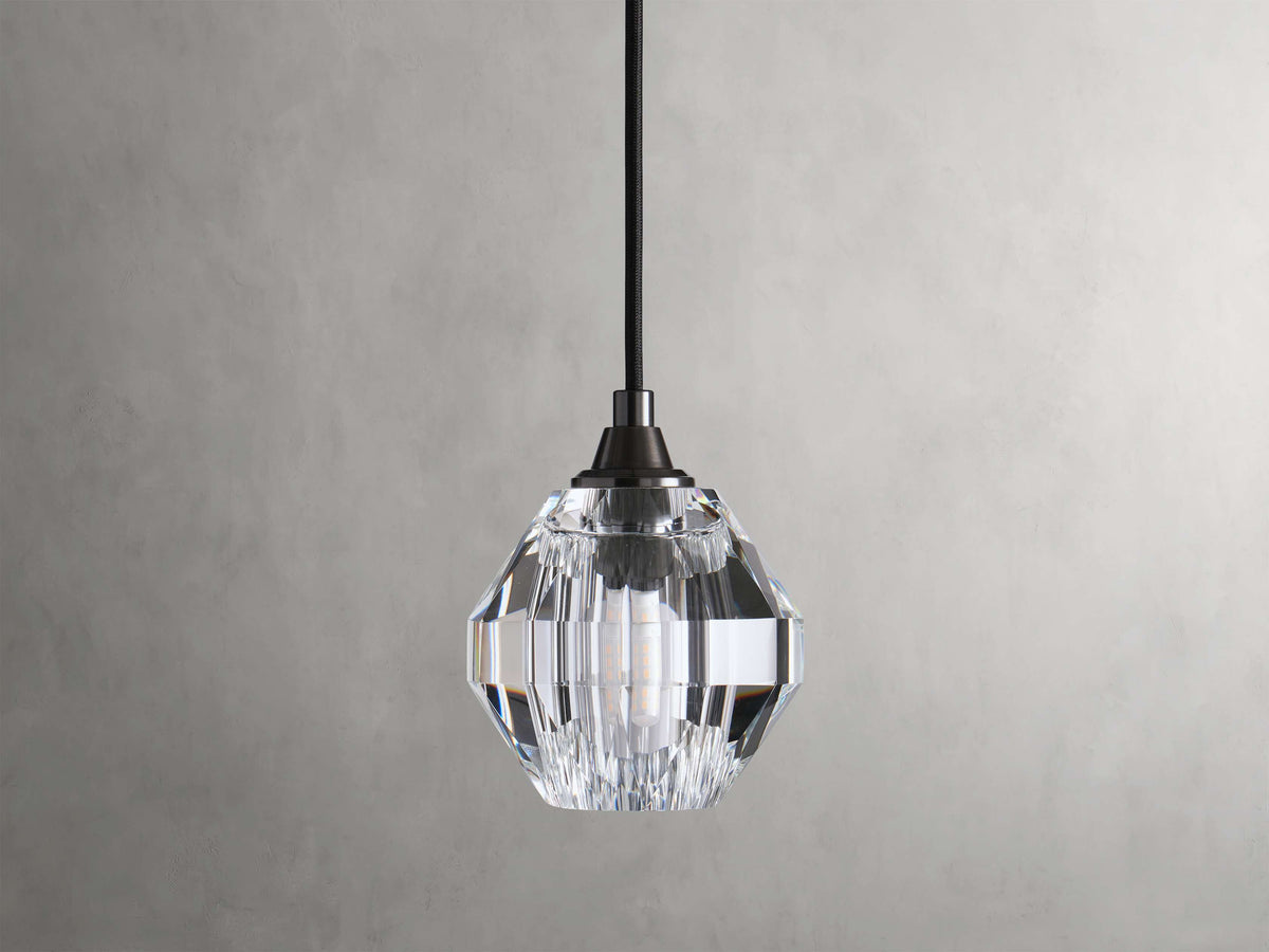Amoroso Faceted Prism Pendant Light