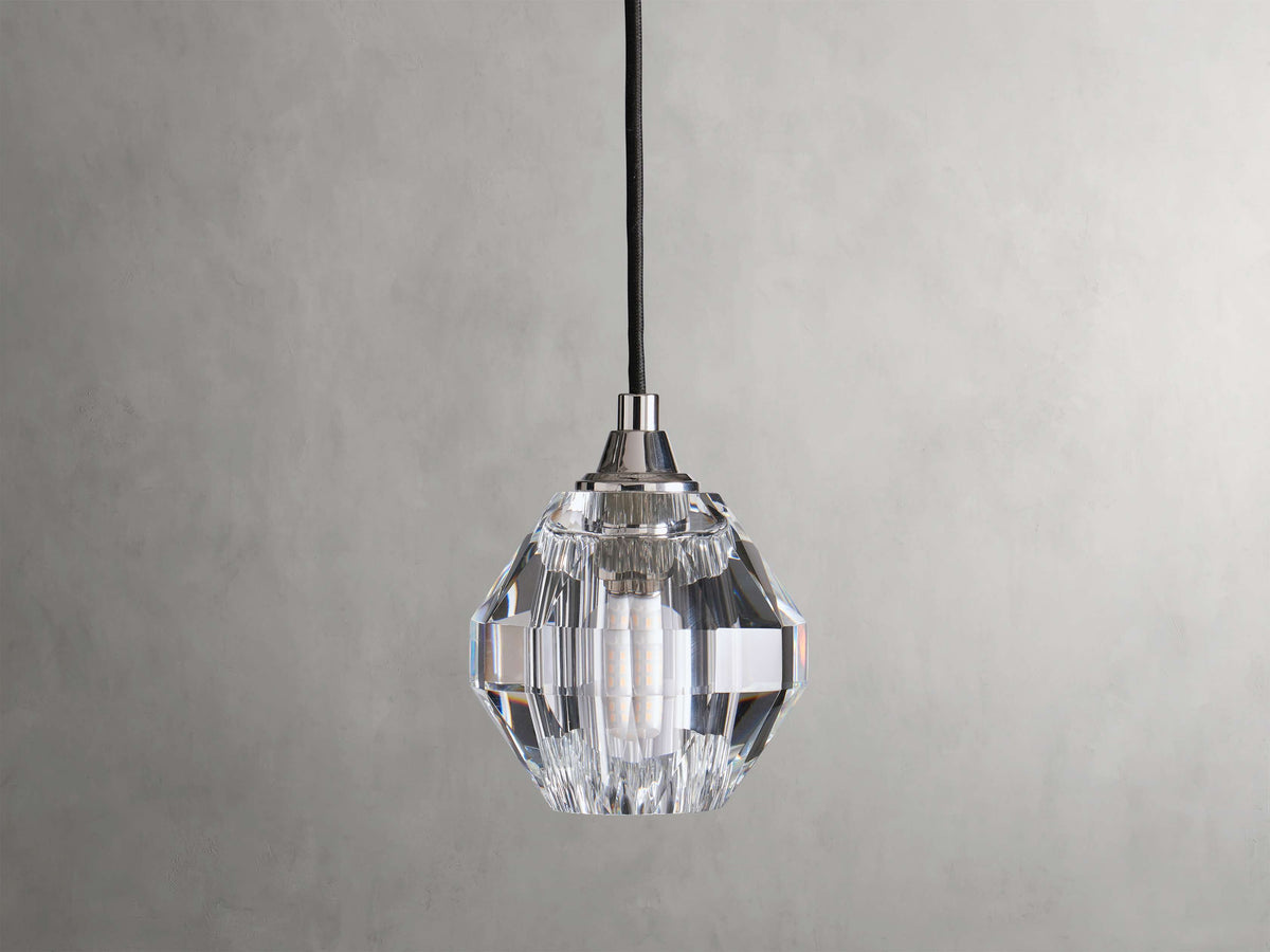 Amoroso Faceted Prism Pendant Light