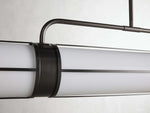 Remming Sculpted Glass Linear Chandelier
