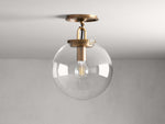 Wescott Modern Globe Flush Mount