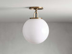 Wescott Modern Globe Flush Mount
