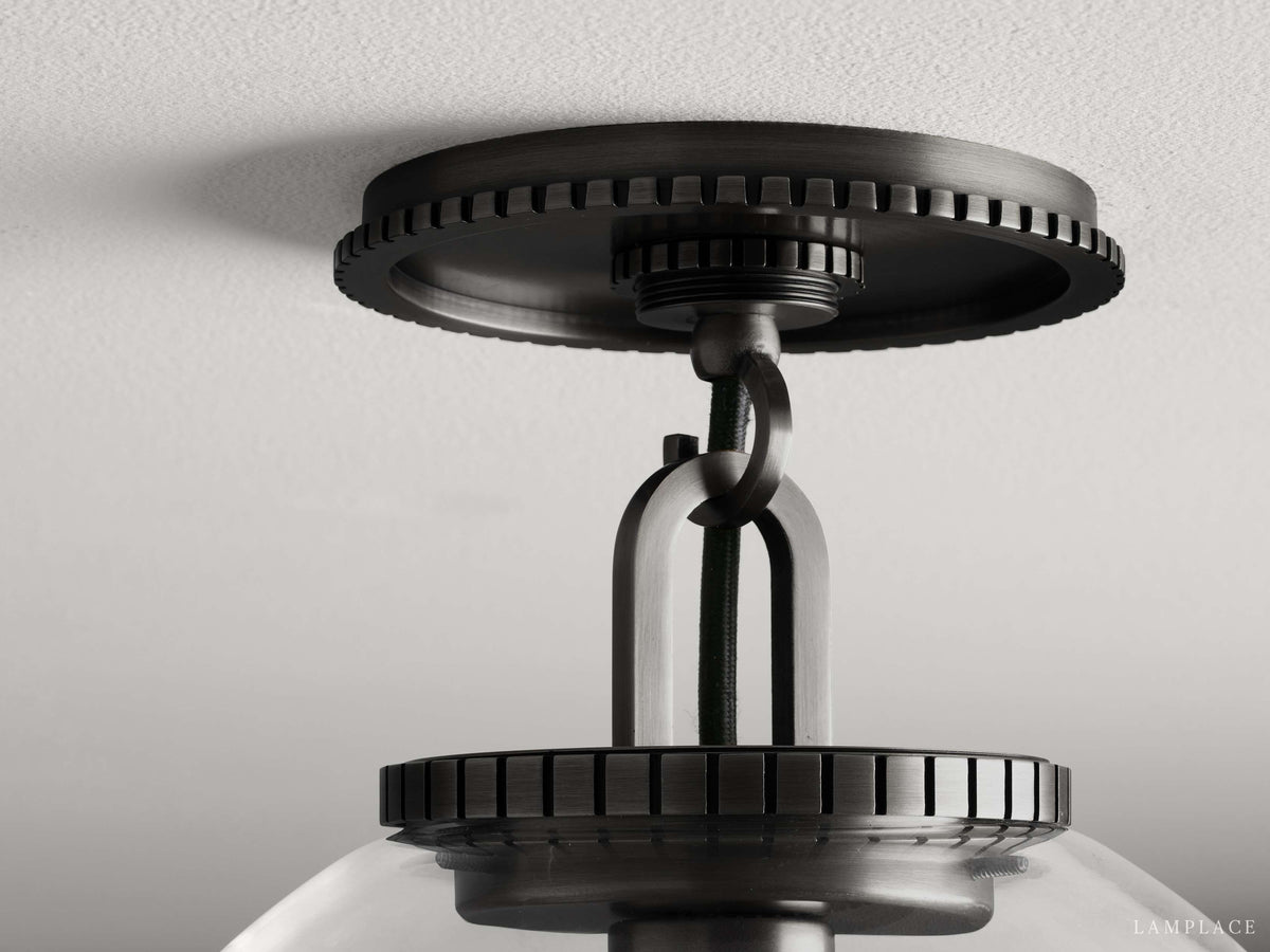 Wescott Modern Globe Flush Mount