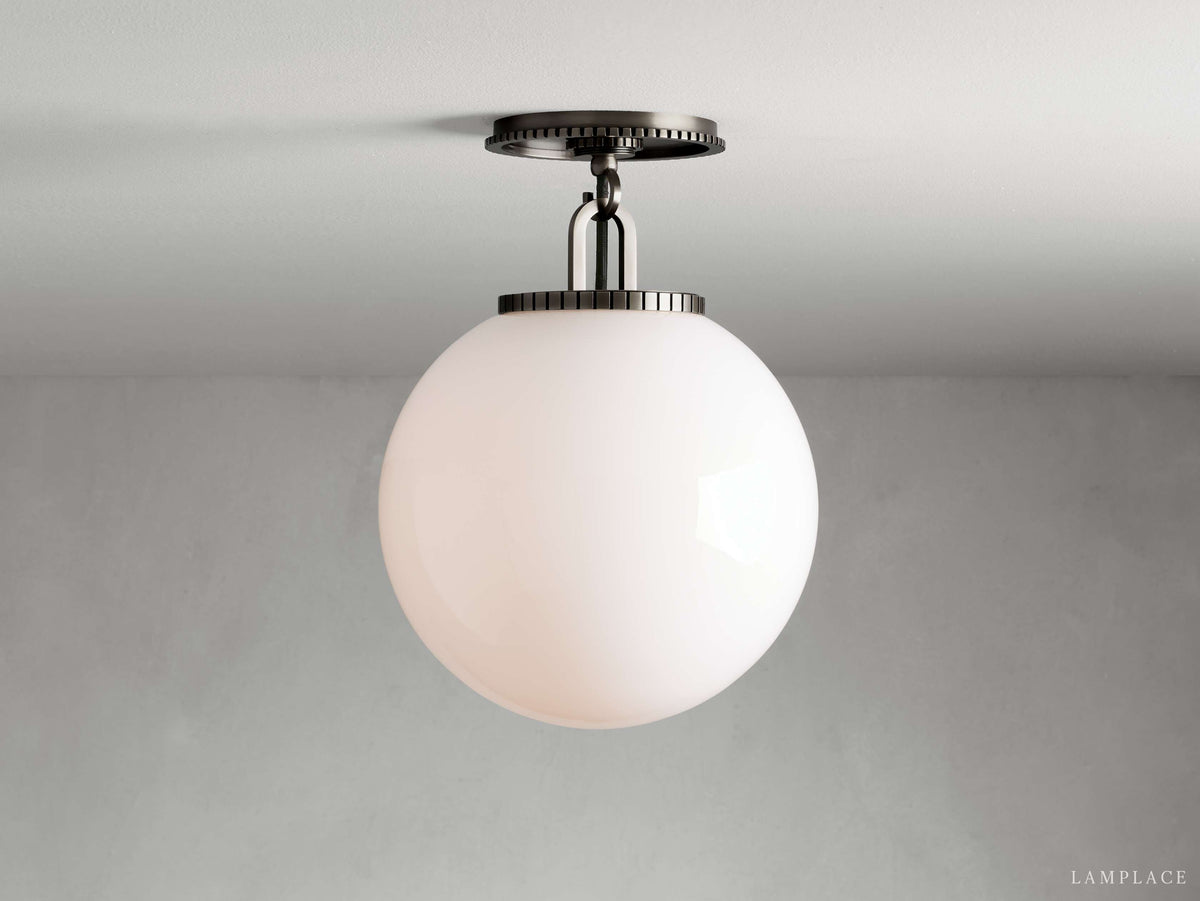 Wescott Modern Globe Flush Mount