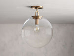 Wescott Modern Globe Flush Mount