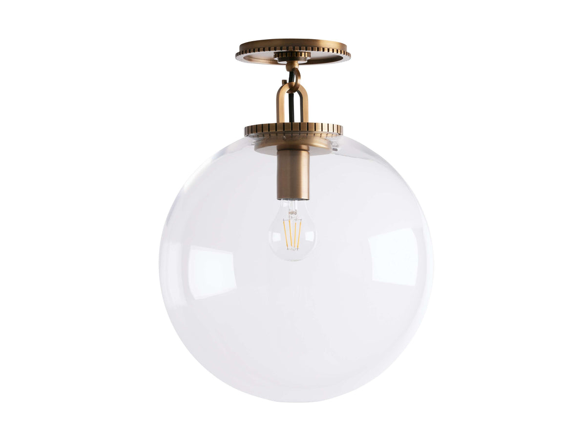 Wescott Modern Globe Flush Mount