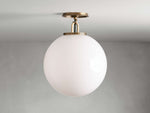 Wescott Modern Globe Flush Mount