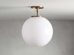 Wescott Modern Globe Flush Mount