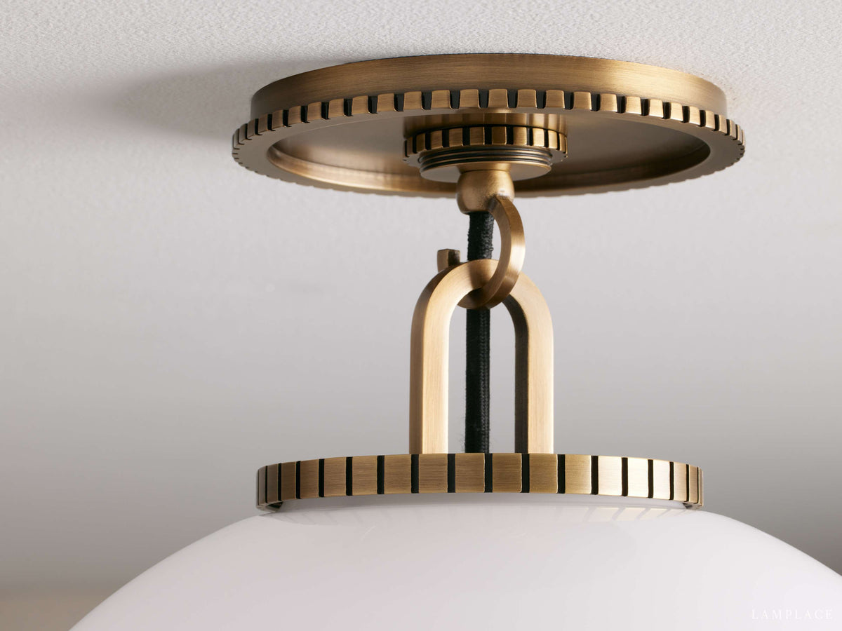 Wescott Modern Globe Flush Mount