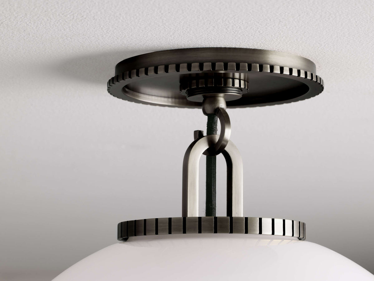 Wescott Modern Globe Flush Mount