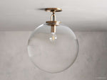 Wescott Modern Globe Flush Mount