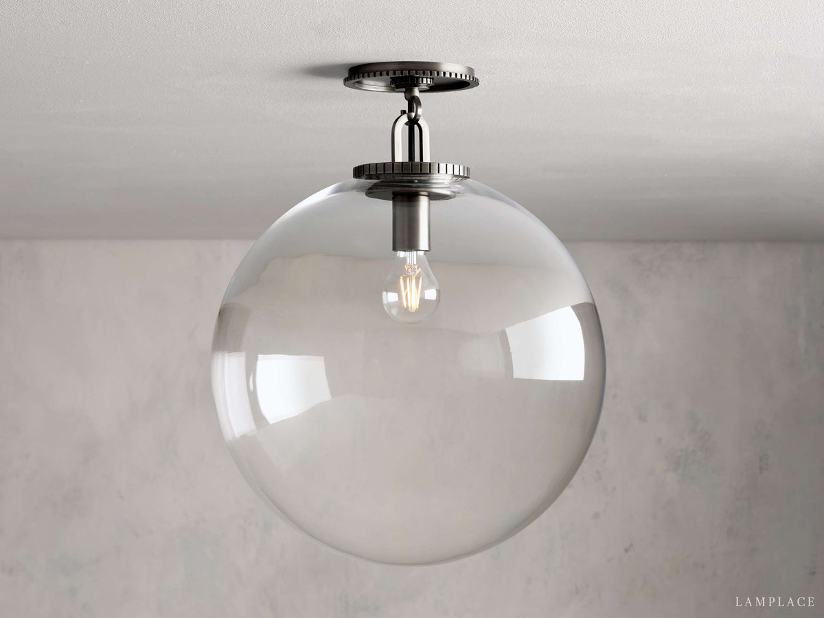 Wescott Modern Globe Flush Mount