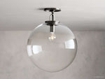 Wescott Modern Globe Flush Mount