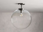 Wescott Modern Globe Flush Mount