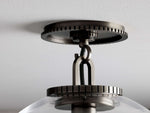 Wescott Modern Globe Flush Mount