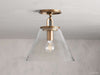 Wescott Modern Cone Flush Mount