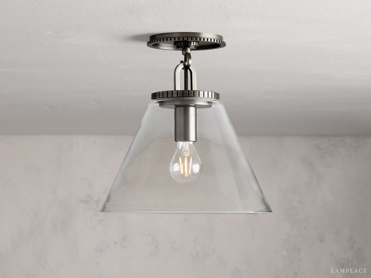 Wescott Modern Cone Flush Mount