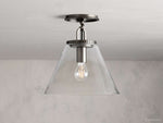 Wescott Modern Cone Flush Mount