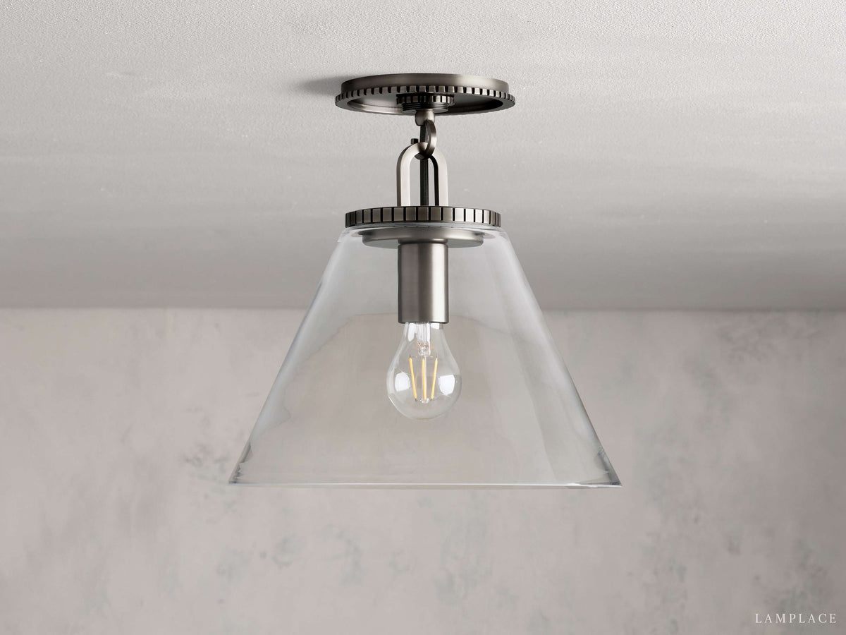 Wescott Modern Cone Flush Mount