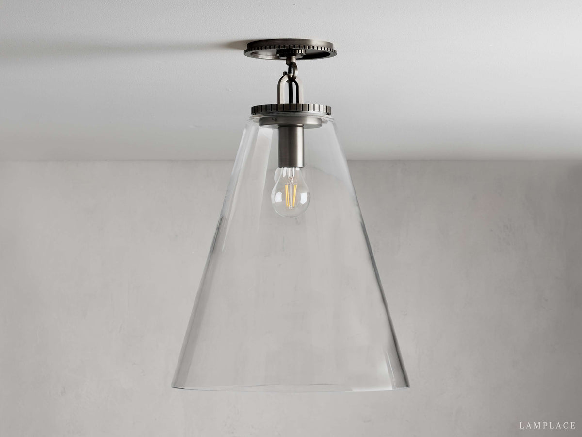 Wescott Modern Cone Flush Mount