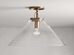Wescott Modern Cone Flush Mount