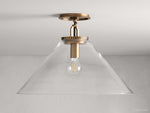 Wescott Modern Cone Flush Mount