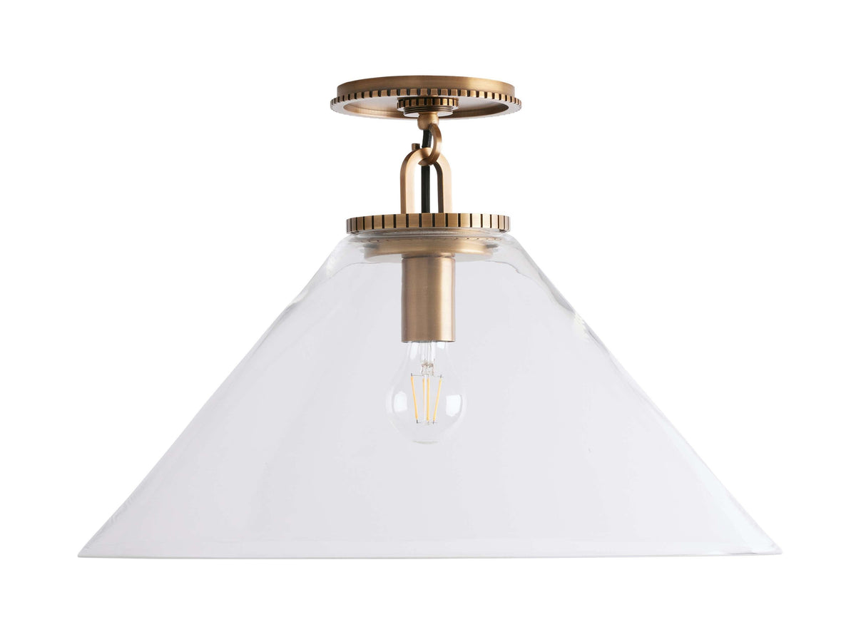 Wescott Modern Cone Flush Mount