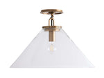 Wescott Modern Cone Flush Mount