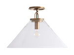 Wescott Modern Cone Flush Mount