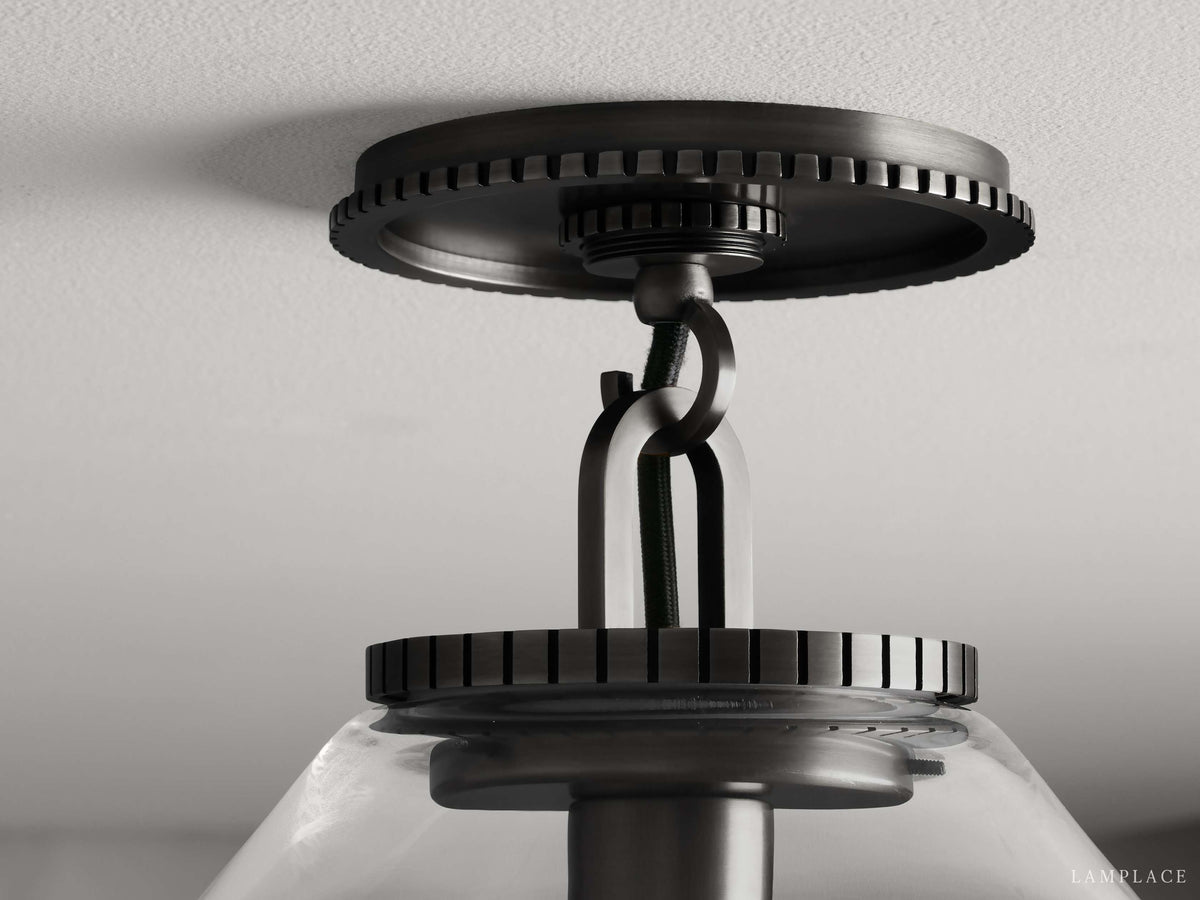 Wescott Modern Cone Flush Mount
