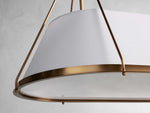 Shelton Dual Weave Linear Chandelier