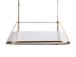 Shelton Dual Weave Linear Chandelier