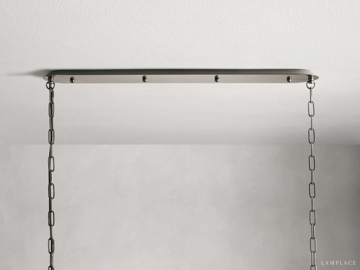 Shelton Dual Weave Linear Chandelier