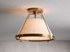 Shelton Dual Weave Flush Mount
