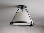 Shelton Dual Weave Flush Mount