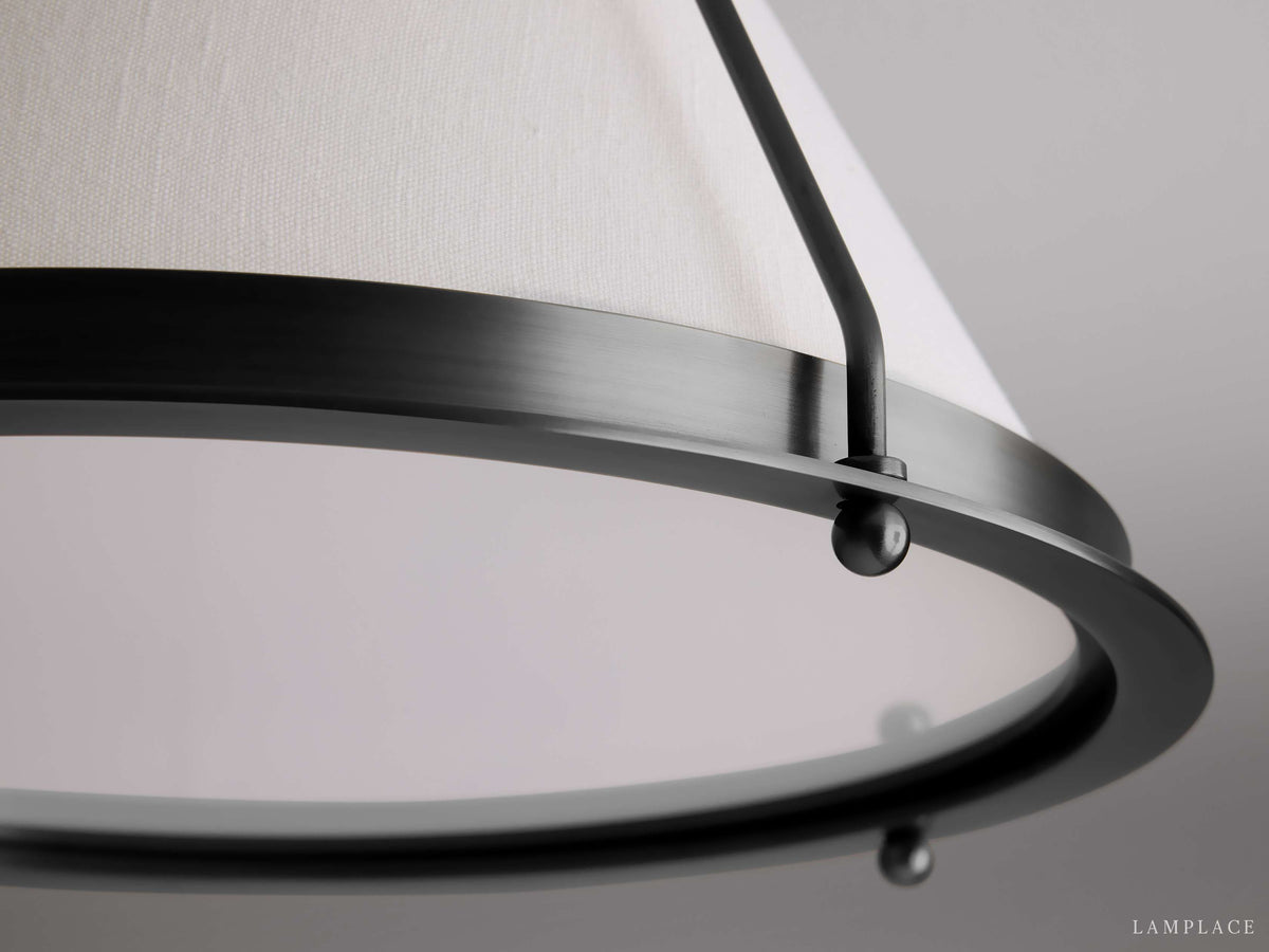Shelton Dual Weave Flush Mount