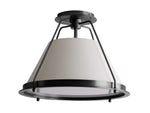 Shelton Dual Weave Flush Mount