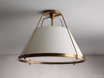 Shelton Dual Weave Flush Mount