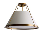 Shelton Dual Weave Flush Mount